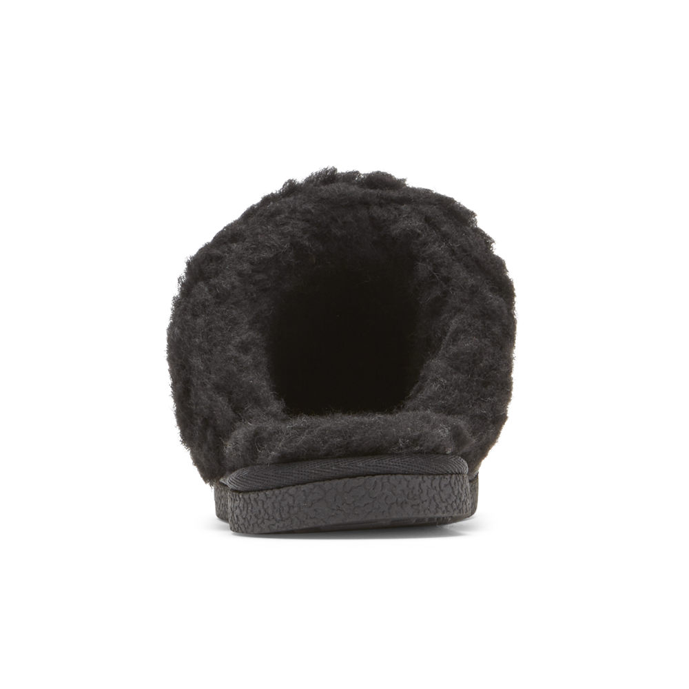 Rockport Tofflor Dam Svarta - Trutech Veda Slide - XAJEY4312